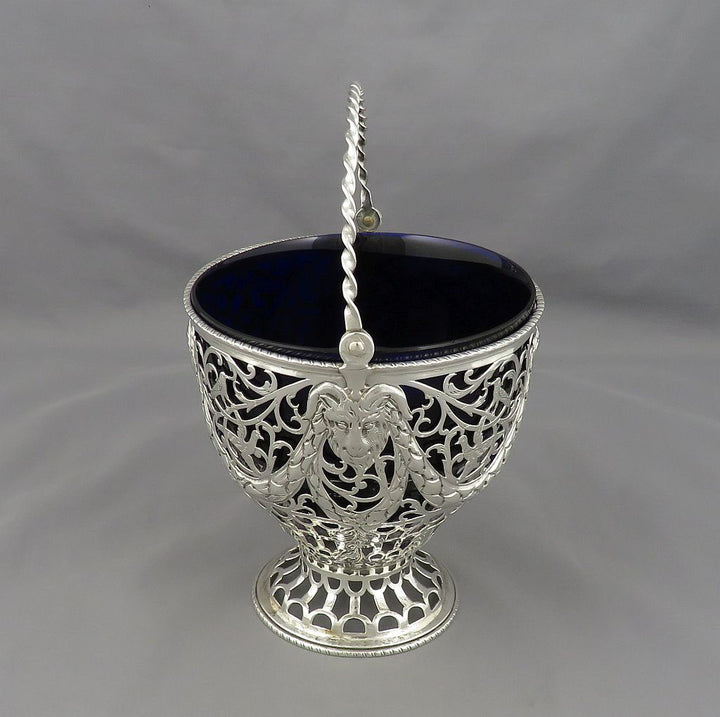 George III Sterling Silver Sugar Basket