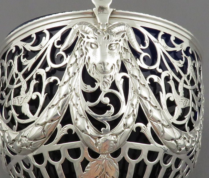 George III Sterling Silver Sugar Basket