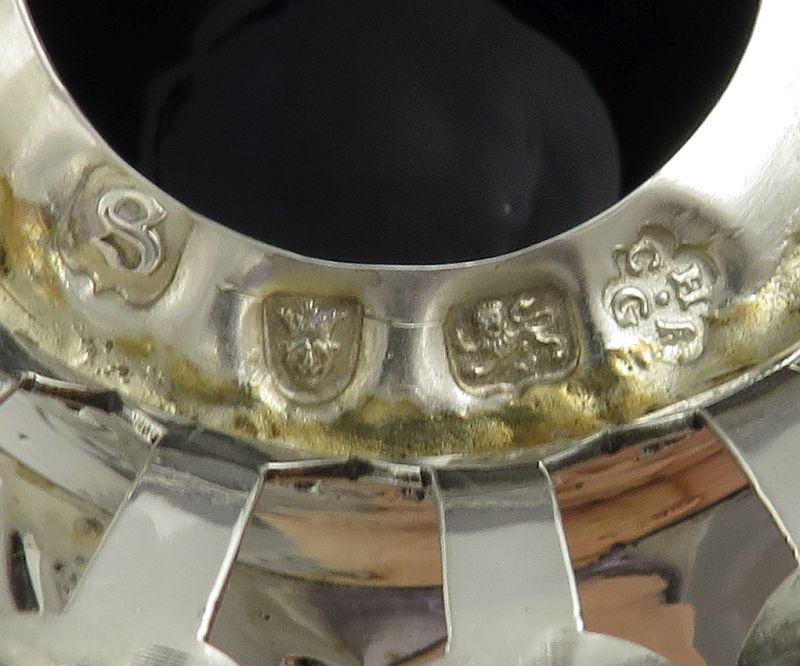 George III Sterling Silver Sugar Basket