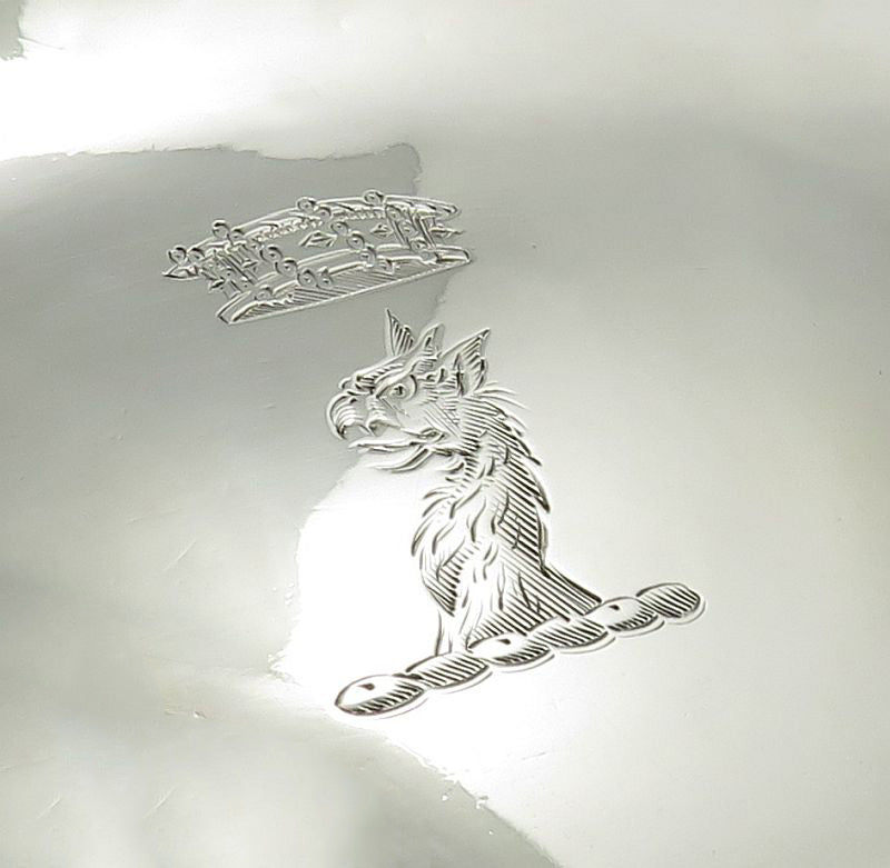 George III Silver Sugar Basket - JH Tee Antiques