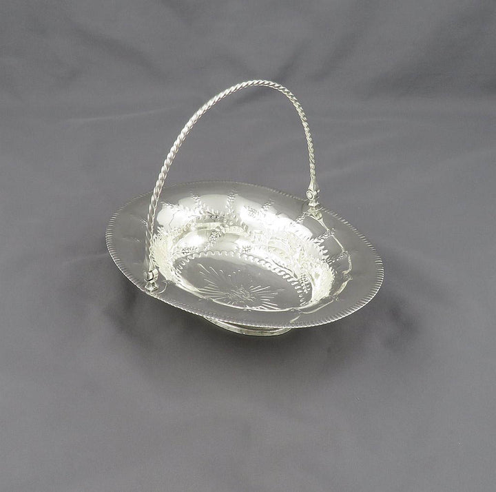 George II Silver Sweetmeat Basket