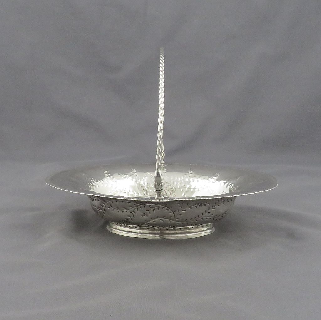 George II Silver Sweetmeat Basket