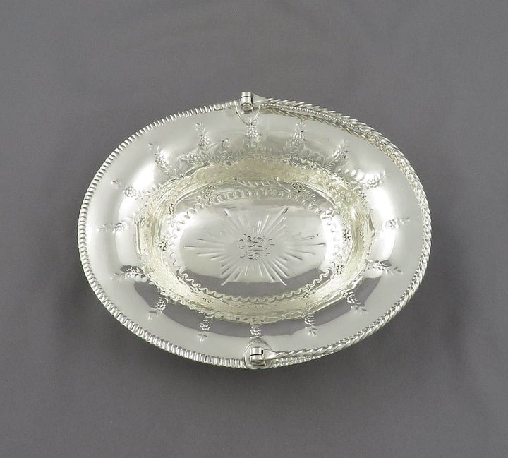 George II Silver Sweetmeat Basket