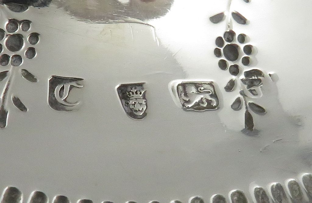 George II Silver Sweetmeat Basket