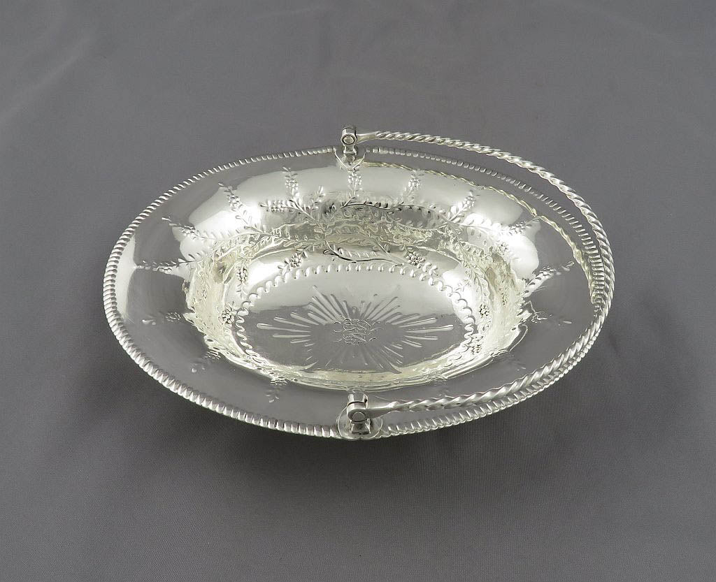 George II Silver Sweetmeat Basket
