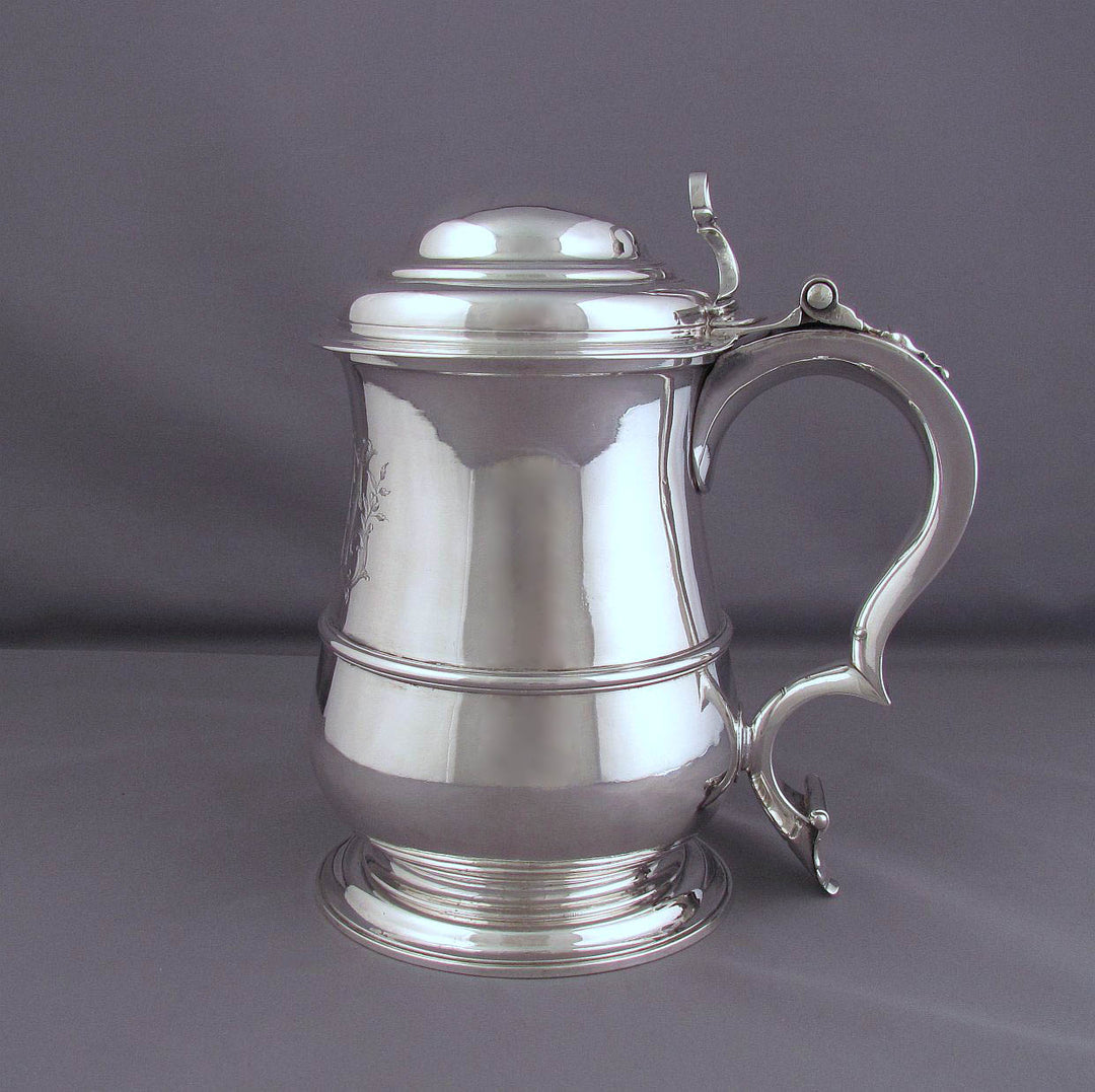 Antique George II Silver Tankard