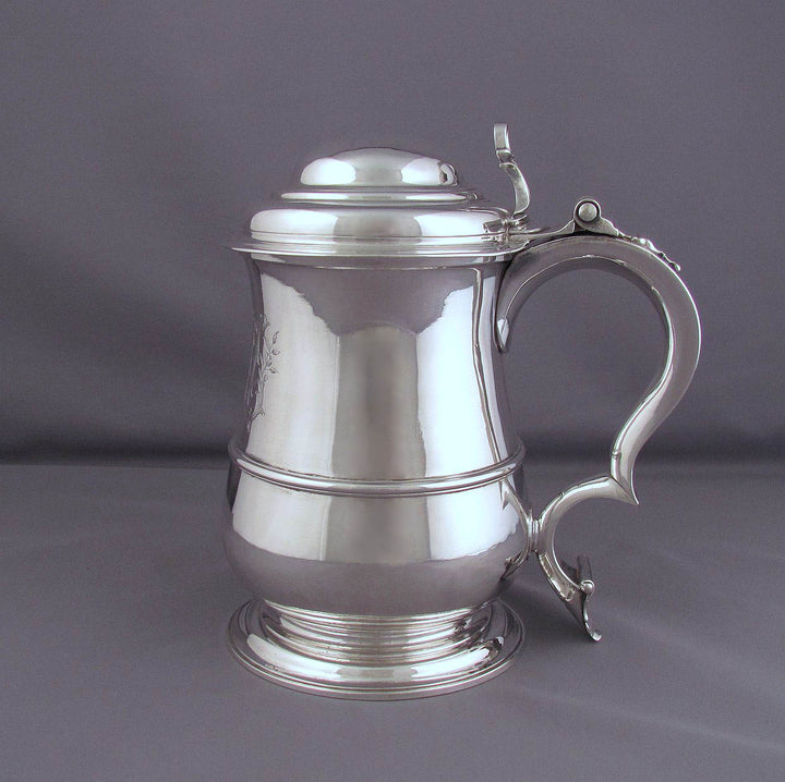 Antique George II Silver Tankard