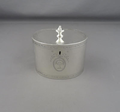 George III Silver Tea Caddy