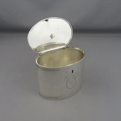 George III Silver Tea Caddy