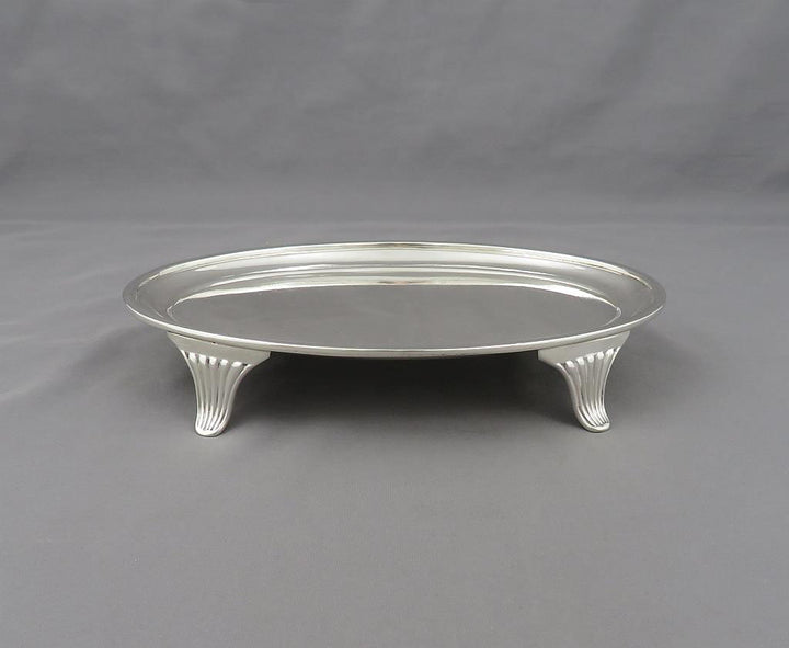George III Silver Teapot and Stand - JH Tee Antiques