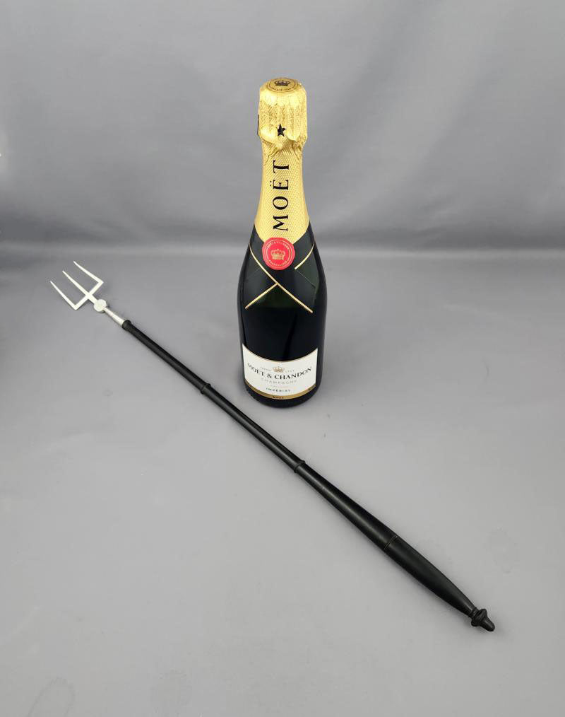 George III SIlver Toasting Fork - JH Tee Antiques