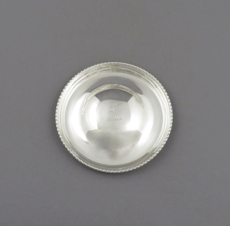 George III Sterling Silver Wine Funnel Stand - JH Tee Antiques