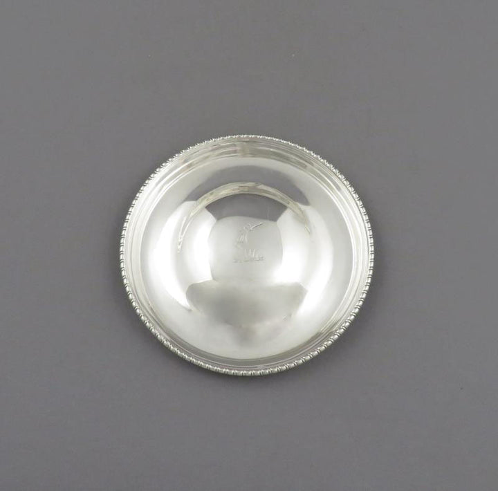 George III Sterling Silver Wine Funnel Stand - JH Tee Antiques