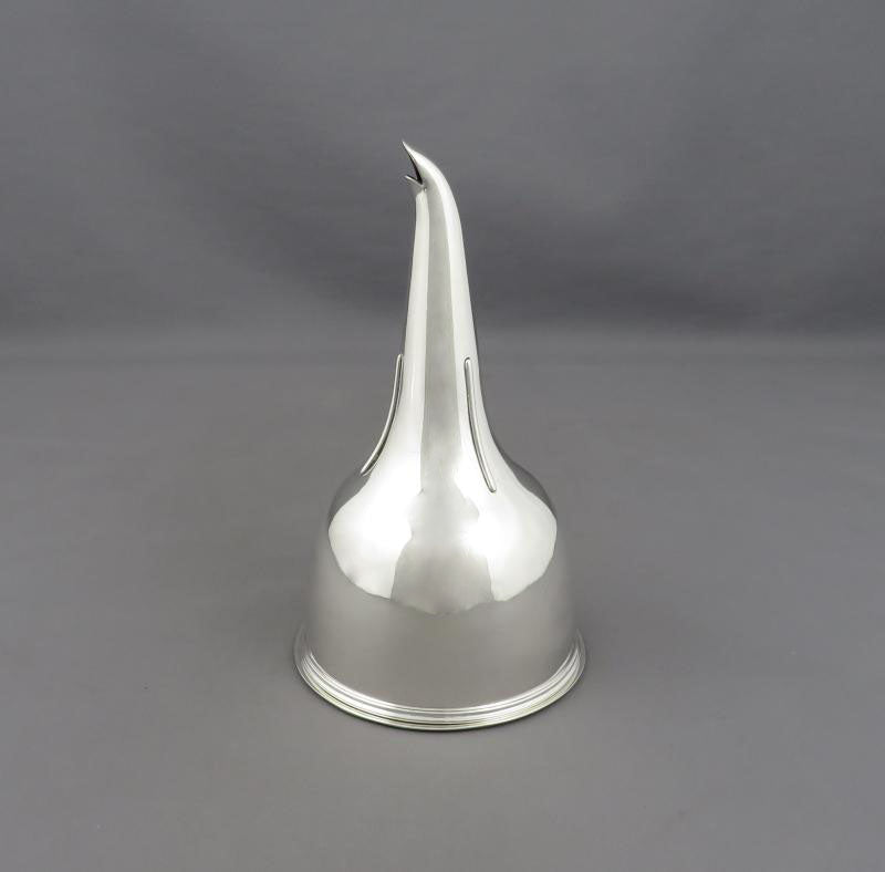 George III Sterling Silver Wine Funnel - JH Tee Antiques