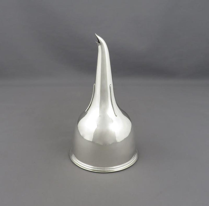 George III Sterling Silver Wine Funnel - JH Tee Antiques