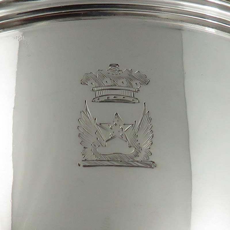 George III Sterling Silver Wine Funnel - JH Tee Antiques