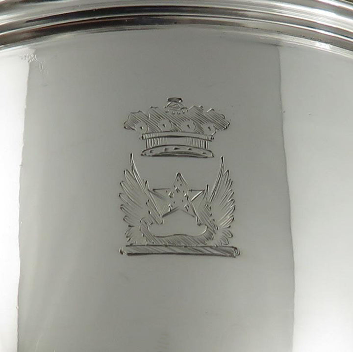 George III Sterling Silver Wine Funnel - JH Tee Antiques
