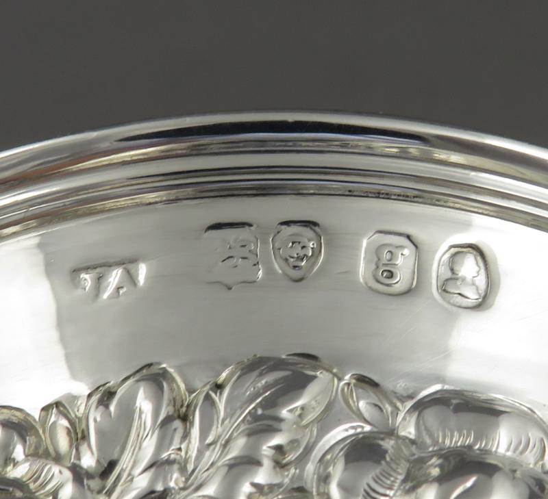 George IV Sterling Silver Christening Mug - JH Tee Antiques