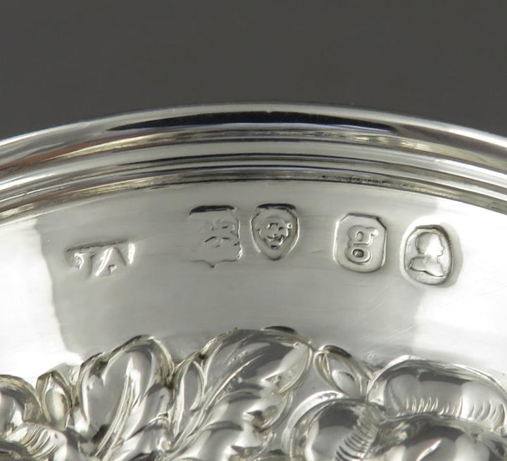 George IV Sterling Silver Christening Mug - JH Tee Antiques
