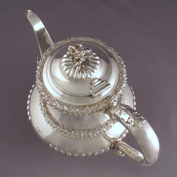 George IV Silver Coffee Pot