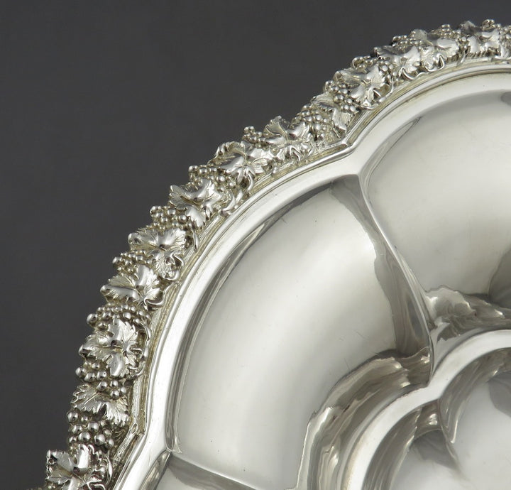 Georgian Sterling Silver Dessert Stand