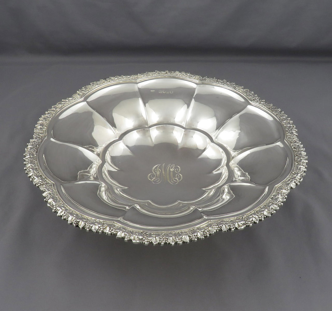 Georgian Sterling Silver Dessert Stand