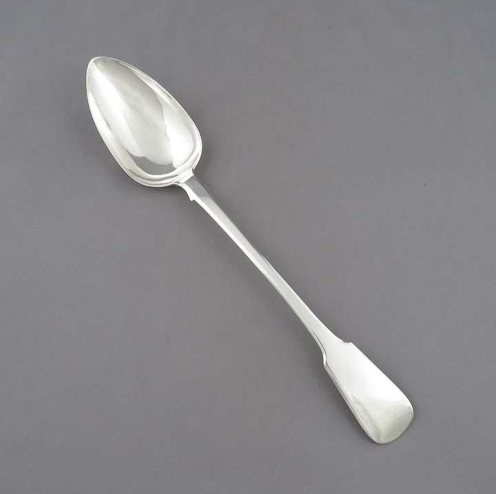 George IV Fiddle Pattern Stuffing Spoon - JH Tee Antiques
