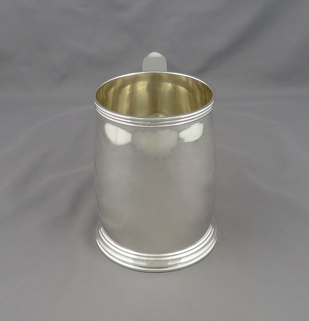George V Silver Pint Mug