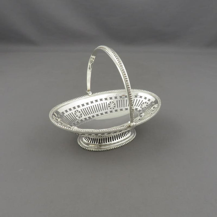 George V Silver Sweetmeat Dish - JH Tee Antiques