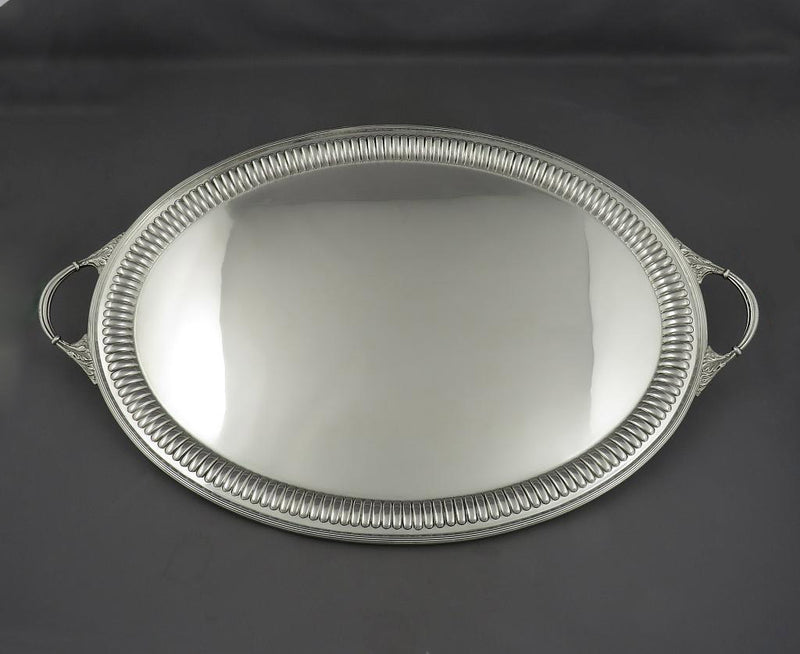 George V Sterling Silver Tray