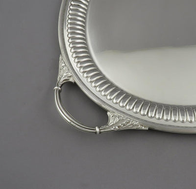 George V Sterling Silver Tray