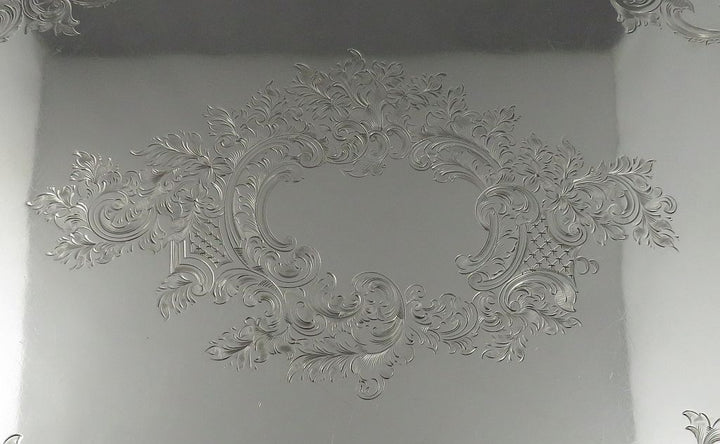 English Sterling Silver Tray