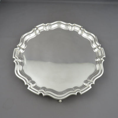 George V Sterling Silver Salver