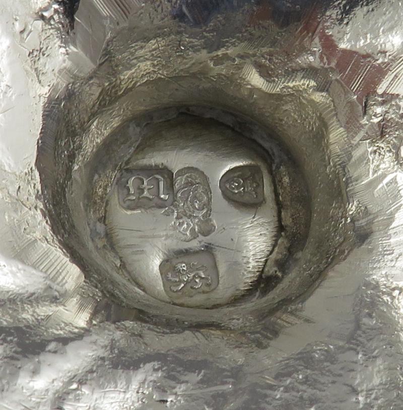 George III Rococo Silver Tea Caddy - JH Tee Antiques