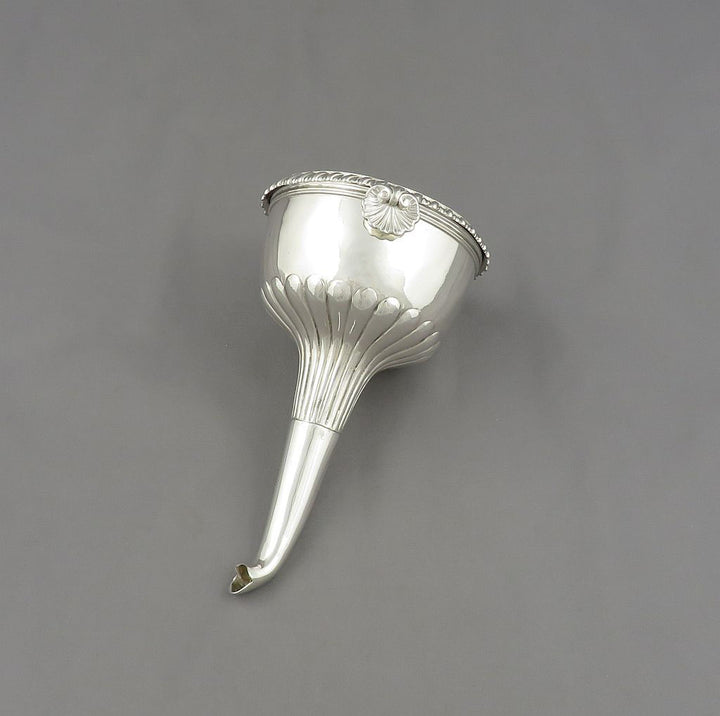 George IV Sterling Silver Wine Funnel