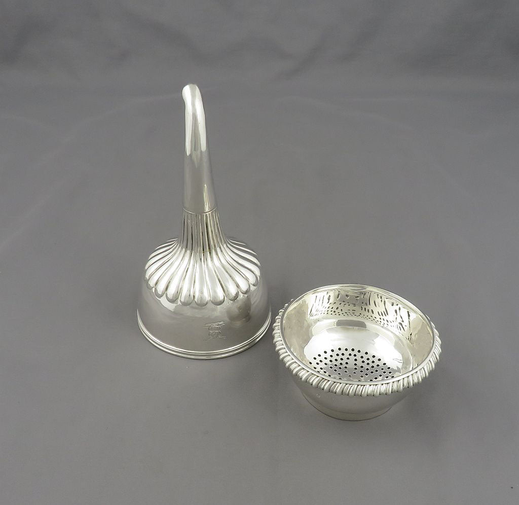 George IV Sterling Silver Wine Funnel