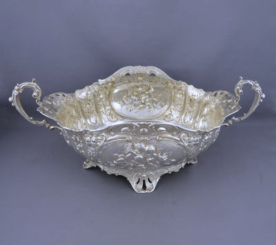 German Silver Jardiniere