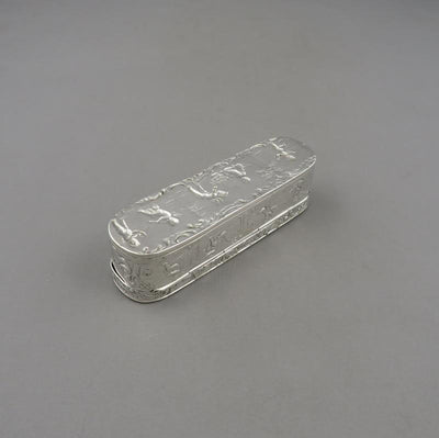 German Sterling Silver Trinket Box