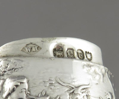 German Sterling Silver Trinket Box