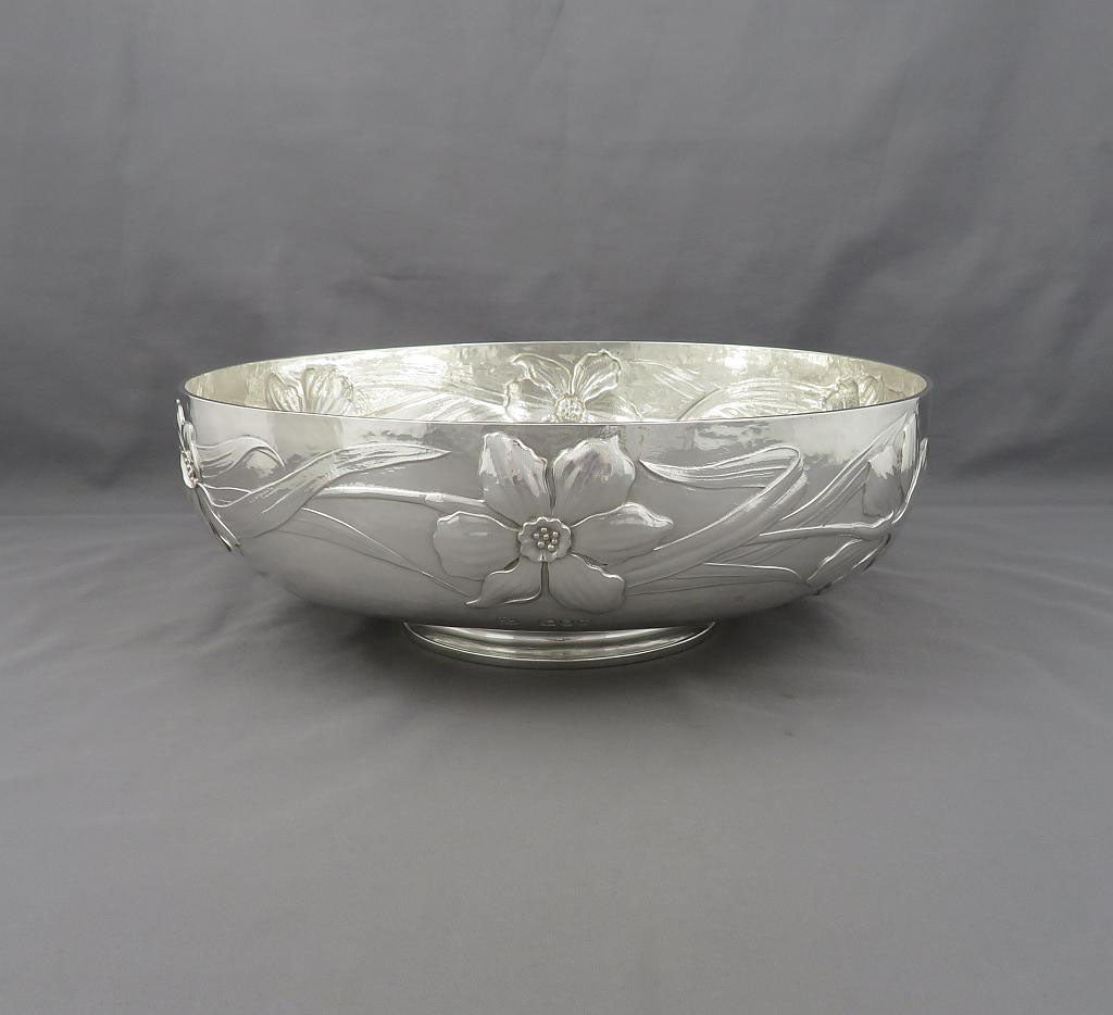 Gilbert Marks Silver Bowl - JH Tee Antiques