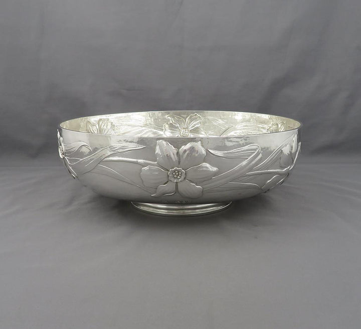 Gilbert Marks Silver Bowl - JH Tee Antiques