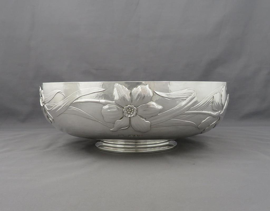 Gilbert Marks Silver Bowl - JH Tee Antiques
