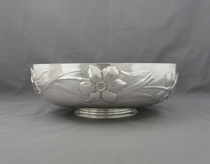 Gilbert Marks Silver Bowl - JH Tee Antiques