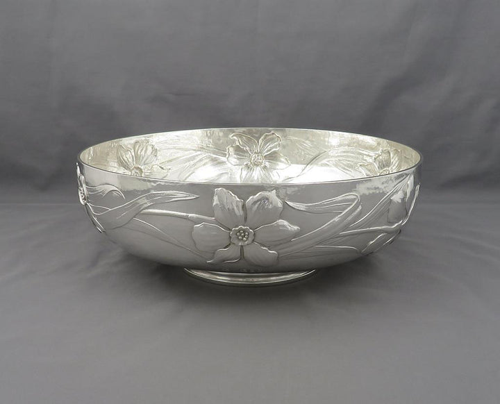 Gilbert Marks Silver Bowl - JH Tee Antiques