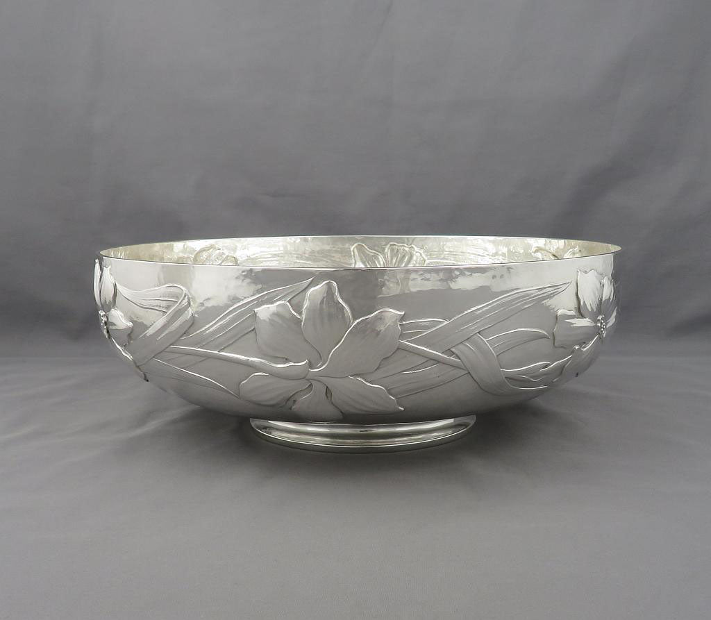 Gilbert Marks Silver Bowl - JH Tee Antiques