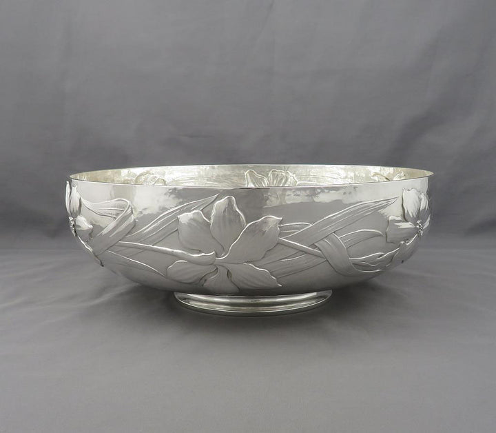 Gilbert Marks Silver Bowl - JH Tee Antiques