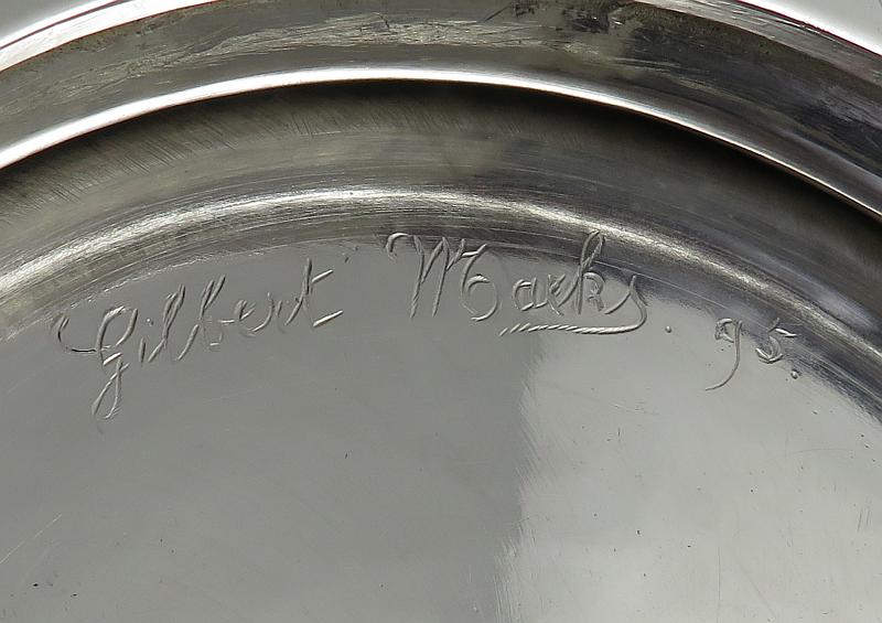 Gilbert Marks Silver Bowl - JH Tee Antiques