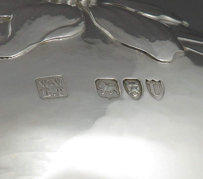 Gilbert Marks Silver Bowl - JH Tee Antiques