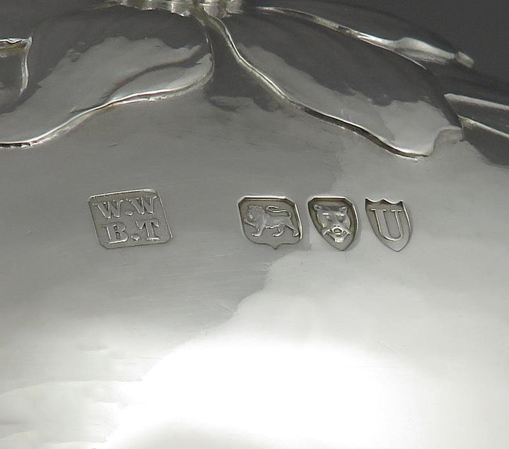 Gilbert Marks Silver Bowl - JH Tee Antiques