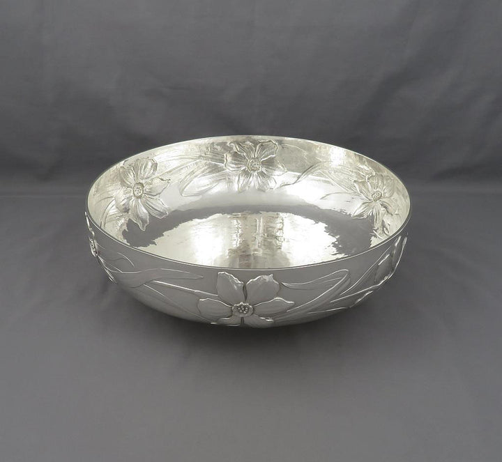 Gilbert Marks Silver Bowl - JH Tee Antiques